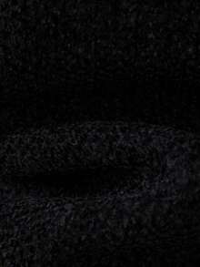 Manfinity Homme Cárdigan con capucha con cremallera y cordón para hombre, otoño/invierno - Negro - Ver 5