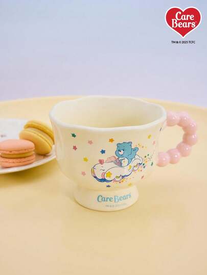Care Bear X Joivida 1 st keramisk kopp, kaffe- och mjölkkopp, skapar varm hem- och kontorsdekoration, kreativa alla hjärtans dag-presenter, perfekta födelsedagspresenter för pojkvänner, flickvänner, par, lärare etc.