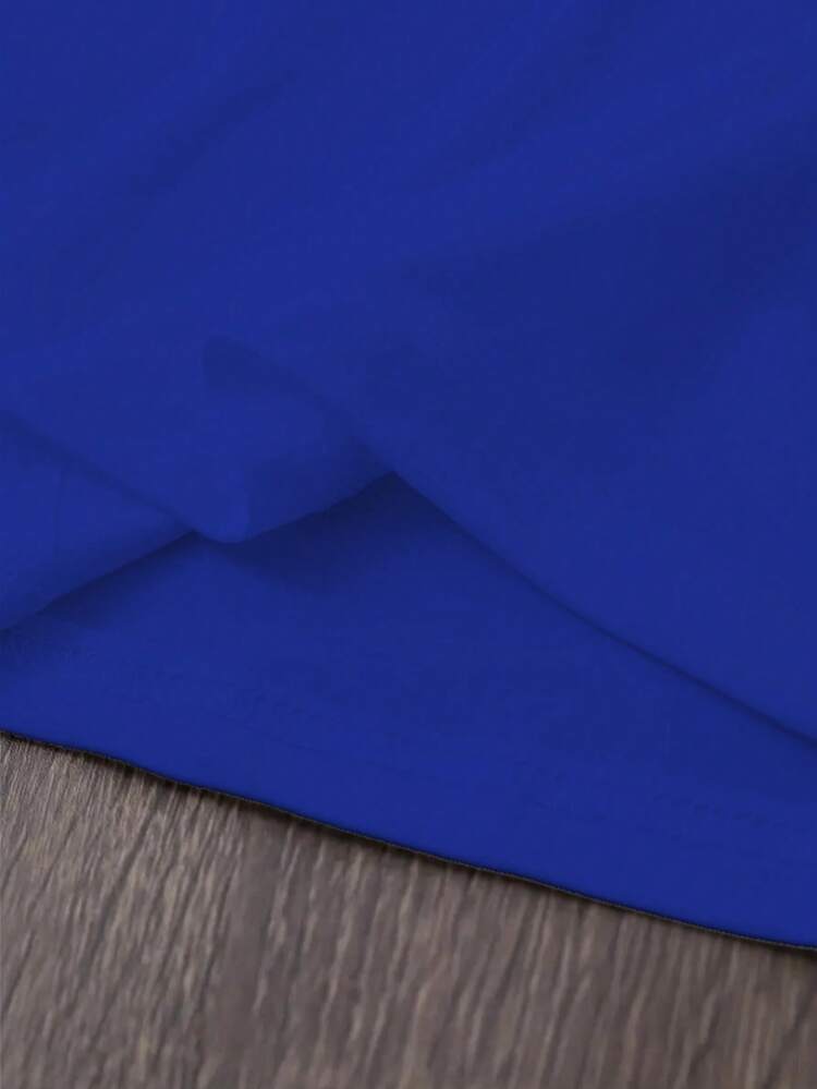 Young Girls T-Shirts - Azul Rey - View 7