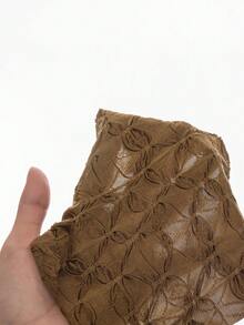 Zavorell Áo len dài tay cổ chữ V thanh lịch và thoải mái, truyền cảm hứng cho nữ, phù hợp cho đi làm hàng ngày vào mùa hè và mua sắm, kỳ nghỉ, Halloween, Giáng sinh và tiệc năm mới - màu nâu - Xem 8