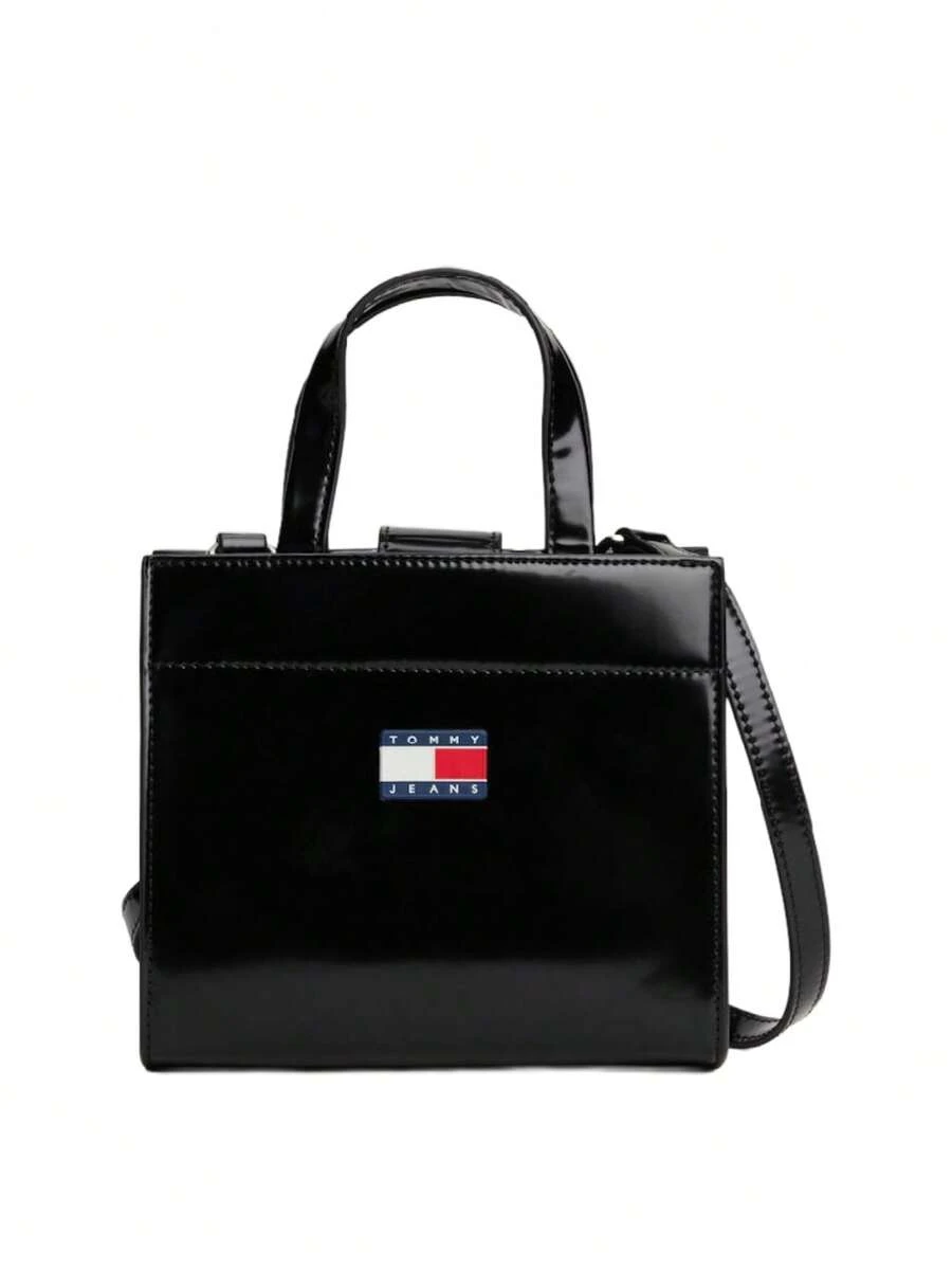 Tommy Hilfiger Mini Women's Tote Bag Black - Black - View 1