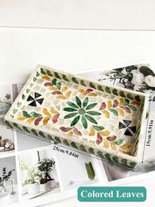 1 Khay đựng vỏ trai giả vuông, vẽ tay, đựng mỹ phẩm, trang sức, đồ ăn nhẹ, món tráng miệng, đồ uống, bánh mì, bánh ngọt, đồ dùng hàng ngày, đồ lưu trữ & đồ trang trí sang trọng theo phong cách Bắc Âu Quà tặng tốt nhất Đĩa sinh nhật Phụ kiện nhà bếp Trang trí nhà bếp Khay để bàn Khay đựng trái cây Trang trí khay tốt nghiệp - Nhiều màu - Xem 15