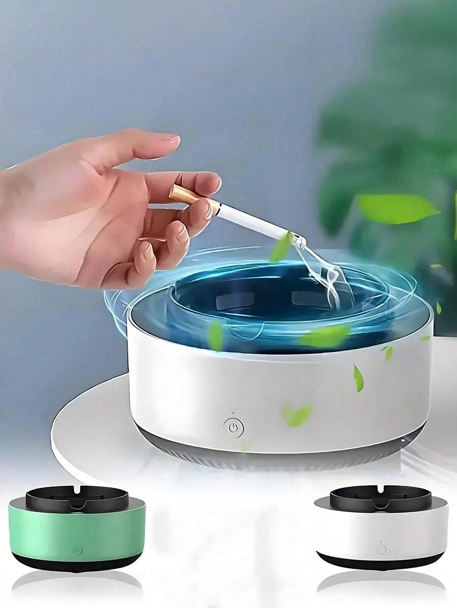 1个家用小型烟灰缸，防尘防烟，是五大节日（圣诞节、万圣节、复活节、情人节、感恩节）的理想礼物。 - 彩色 - 查看 1