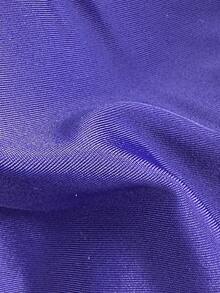 Swim Mod Women's Fashionable & Elegant Navy Blue Halter Neck 2-Piece Bikini Swimsuit Set, Casual Beach Bikini With Charm Navy Bikini Blue Bikini Vacation Bikini Tanning Bikini - Navy Blue - View 8