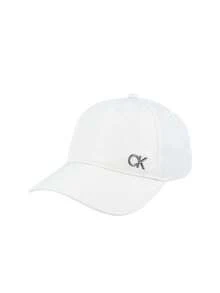 Calvin Klein Saffiano Metal Men Cap White - Write - View 1