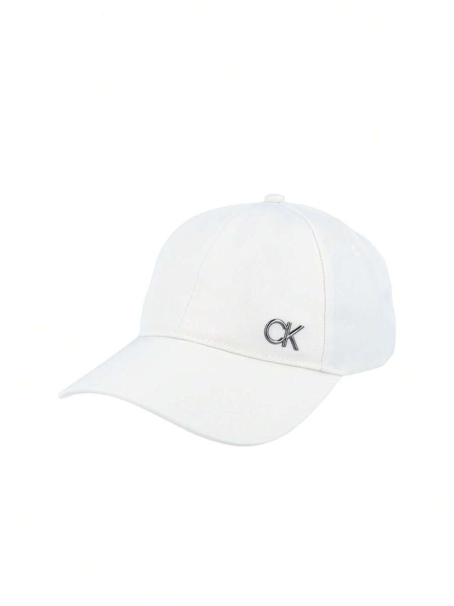 Calvin Klein Saffiano Metal Men Cap White - Write - View 1