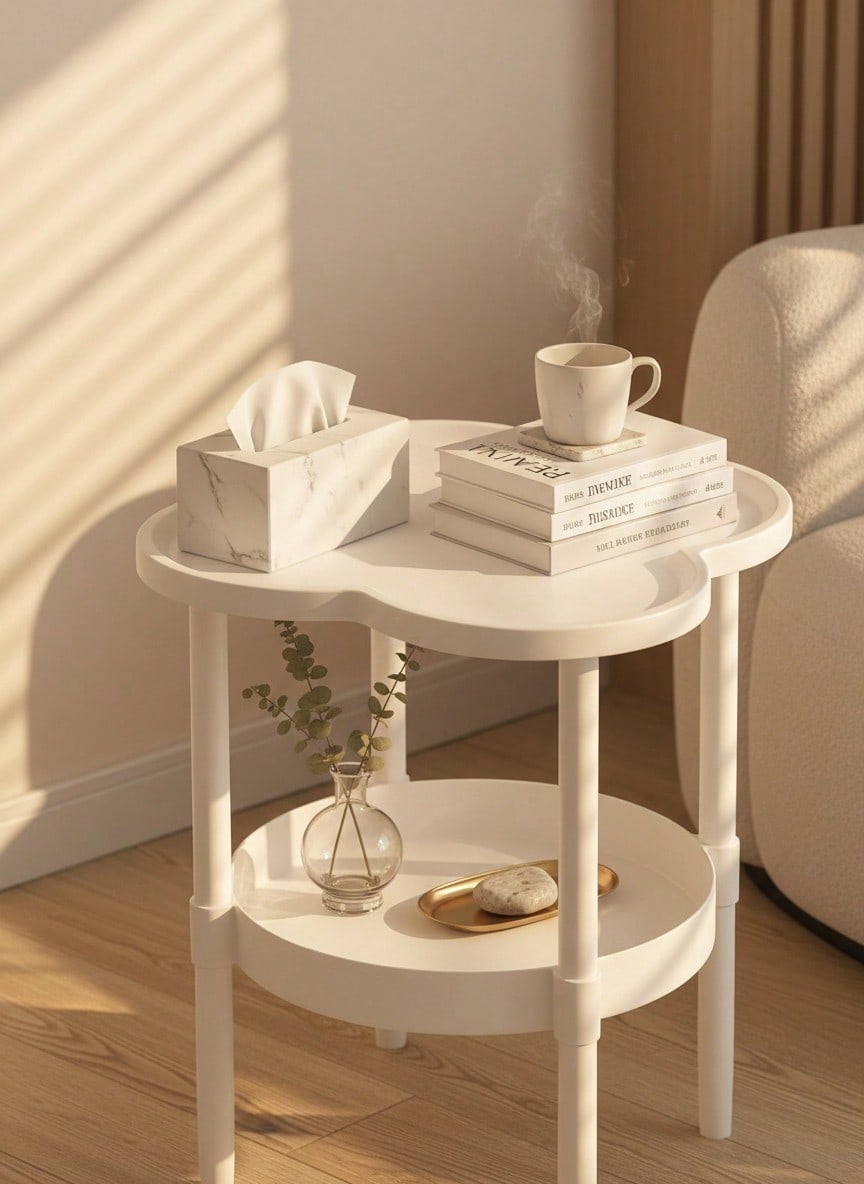 Cirelle طاولة قهوة سحابية حديثة وبسيطة، من الدرجة...