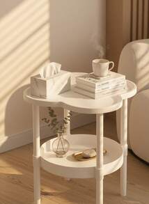 Cirelle Modern Simple Cloud Coffee Table, E1 Grade , More Space For Living Room Or Bedroom, Dual Use Furniture