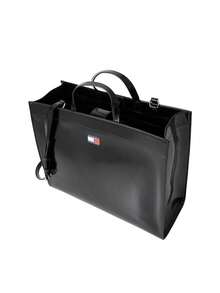 Tommy Hilfiger Must Women's Bag Tote Handbag Black - màu đen - Xem 2