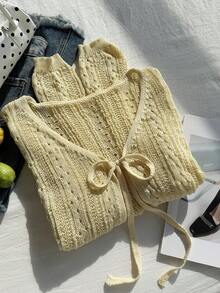 Comfortcana 大码纯色亚麻混纺轻薄开衫，适合春夏季和秋冬季