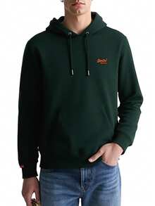 Essential Men Hoodie Enamel Green - Verde - Ver 1