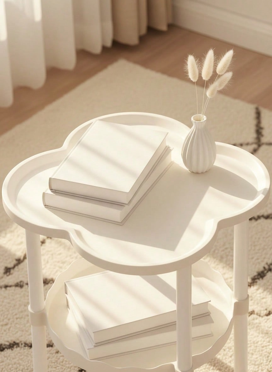 Cirelle طاولة قهوة سحابية حديثة وبسيطة، من الدرجة...