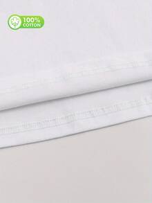 algodón puro boys  t shirts camisas para niño  boys clothes ropa de niño boy clothes boy clothes for kids graphic kids clothes boys boy clothes teen boy clothes boy shirts cute tops - Blanco - Ver 6