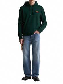 Essential Men Hoodie Enamel Green - Verde - Ver 3