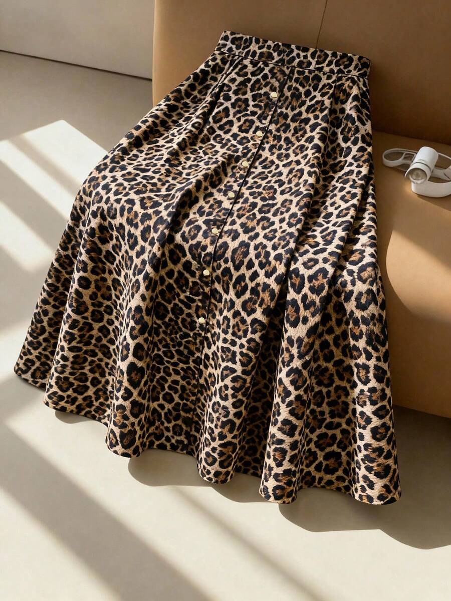 Elenzga Falda esbelta de línea A versátil de moda para mujer de talla grande, elegante y casual, adecuada para primavera, verano, otoño e invierno, apropiada para citas, reuniones y como artículo de moda versátil