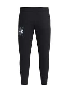 Under Armour Rival Terry Men's Joggers Black - Black /  / White - View 1