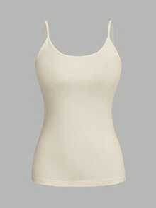 SHEIN EZwear 4件套休闲简约吊带背心，适合夏季穿着 - 彩色 - 查看 4