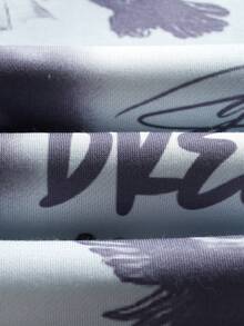 PAVTROS Bộ áo hoodie và quần nỉ in họa tiết thu/đông cho nam, thêu chữ, phong cách đường phố trẻ trung - Nhiều màu - Xem 8