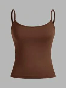 SHEIN EZwear 3件套女士性感露脐吊带背心，适合夏季穿着 - 彩色 - 查看 11
