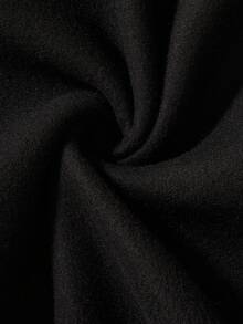 Vacaura 2 件套青少年男孩休闲学院风图案印花抽绳圆领运动衫套装，适合秋冬休闲、学校、运动装