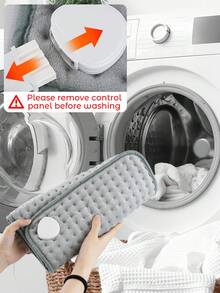 Teckwe Electric Blanket Portable, Warm Comfortable - EU C Type Plug(220-240V) - View 7