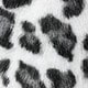 Estampado de leopardo blanco