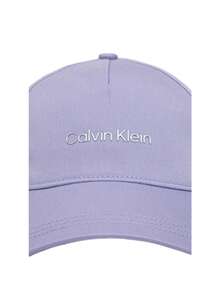 Calvin Klein Logo Women's Baseball Cap Persian Violet - 米色 - 查看 3