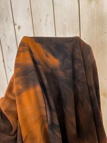 Wildy Vestido de tirantes con efecto tie-dye, adecuado para festivales de música - Multicolor - Ver 6