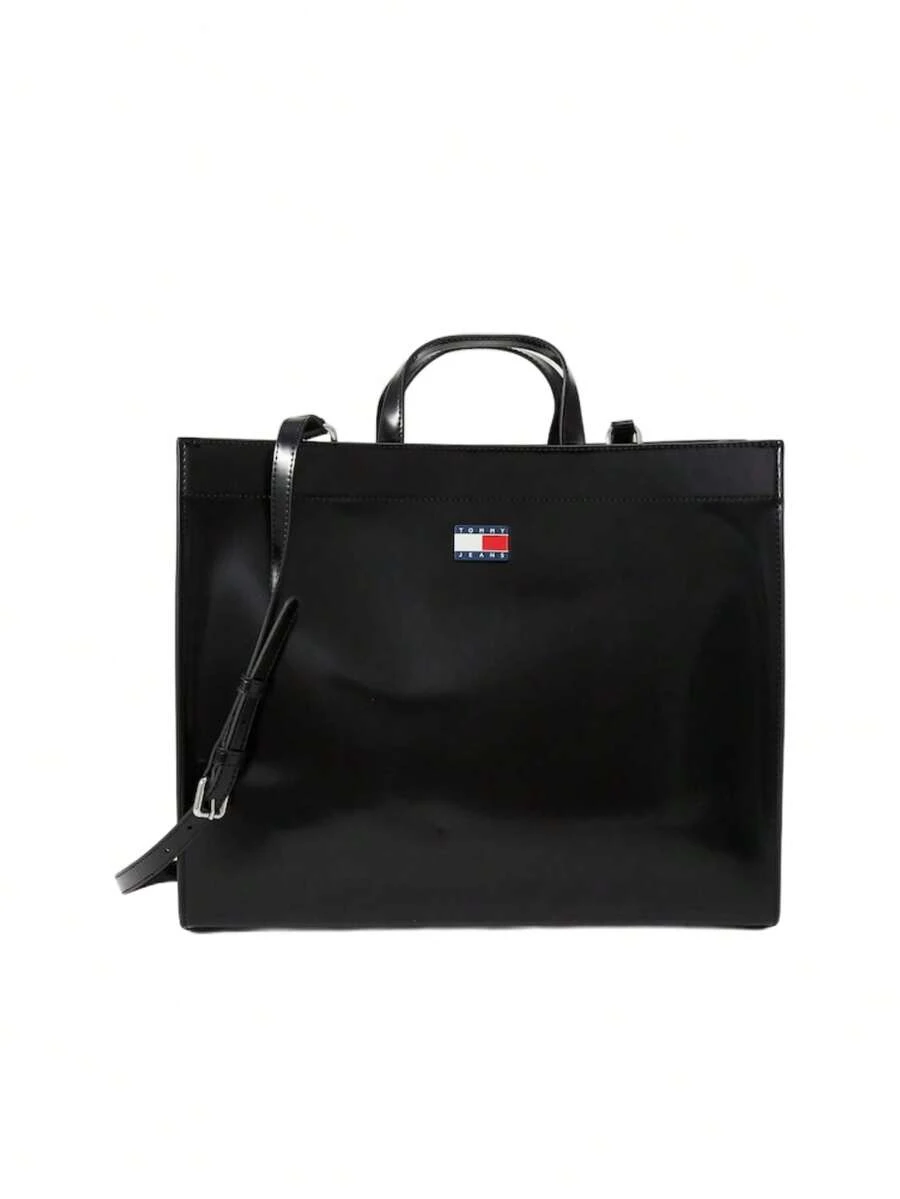 Tommy Hilfiger Must Women's Bag Tote Handbag Black - màu đen - Xem 1