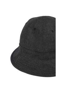 Calvin Klein Linen Men Bucket Hat Black - Black - View 2