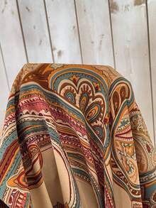 Wildy 女士度假休闲佩斯利印花衬衫裙 - 彩色 - 查看 5