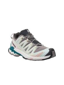 Salomon Xa Pro 3D V9 Women's Running Shoes Gray L47118900 - Gull/White/Bleached Aqua - View 2