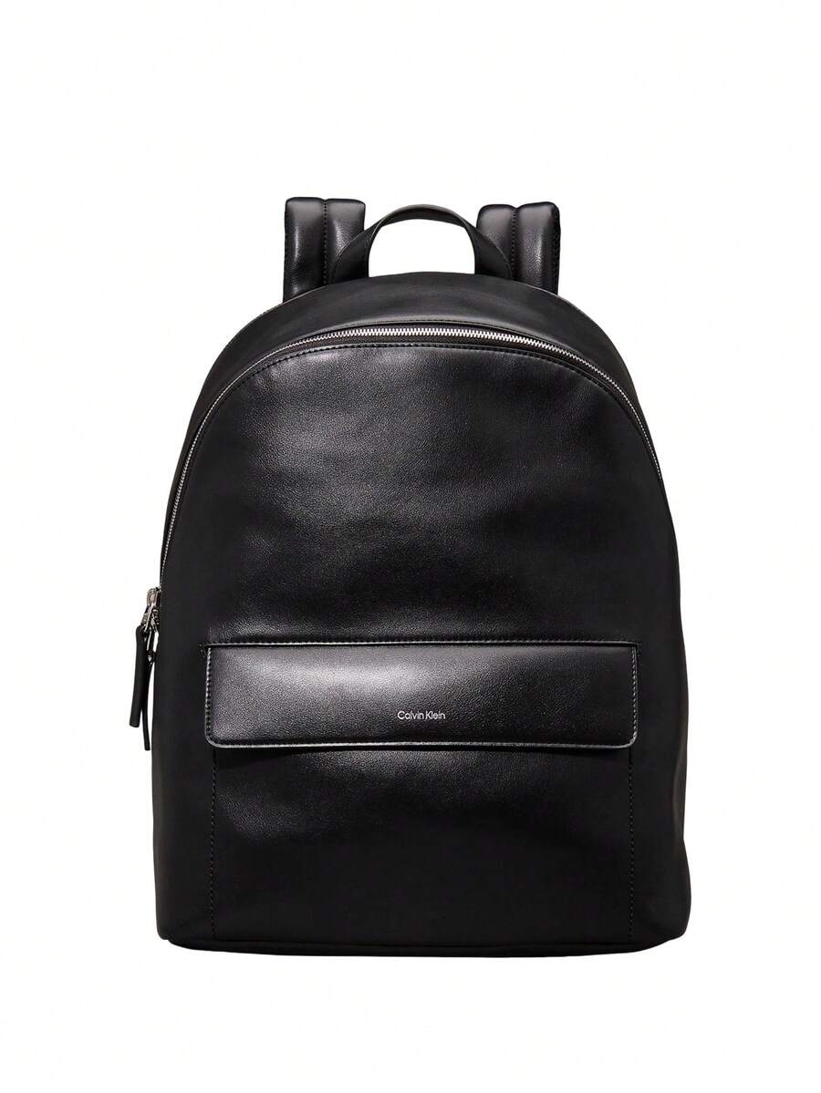 Calvin Klein Sleek 2G Round Men Backpack Black - Black - View 1