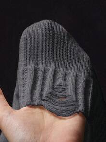 Coolane Kids Tween Girl Fall/Winter Streetwear Y2K Cute Daily Wear V-Neck Long Sleeve Cross Pattern Jacquard Fringe Sweater,Parent-Child Clothing,Christmas,New Years - Grey - View 5