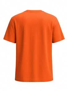Men's Loose T-Shirt Bold Orange - Orange - View 5