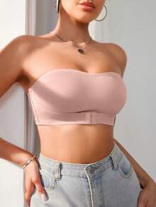 NudeFit 1pc Women Front-Open Supportive Non-Wired Bra