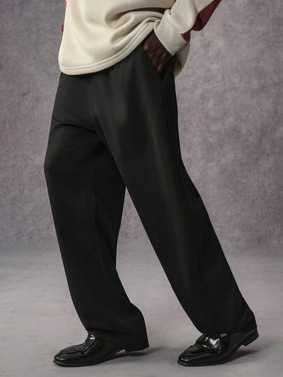 STYNVO 男士休闲基本款纯色口袋运动裤