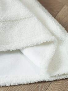 HUEFORM Áo nỉ có mũ trùm đầu Sherpa cỡ lớn dáng rộng cho nam - Màu be - Xem 7