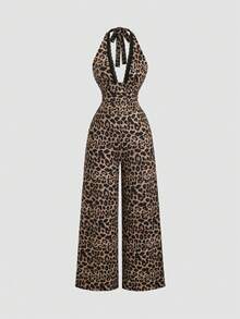 Sweetra Women's New Retro Sexy Bodycon Elegant High-End Comfortable Versatile Stylish White Jumpsuit - Multicolor - View 1