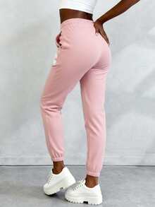 Women's Soft and Comfortable Joggers - Rosa - Ver 2