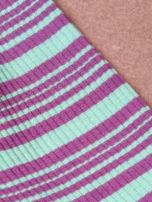 1件宠物秋冬时尚经典复古保暖弹力舒适狗狗高领连体衣 - 彩色 - 查看 6