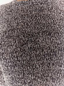 MUSERA Fitted Crewneck Knit Longsleeve Top Co-Ord Top Only Streetwear Cute Classy Casual Sexy Going Out Fall Autumn Toffee ,Elegant Holidays, Party, Festive