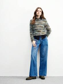 CUCCOO BIZCHIC 女式休闲一脚蹬平底运动鞋 - 咖啡棕 - 查看 5