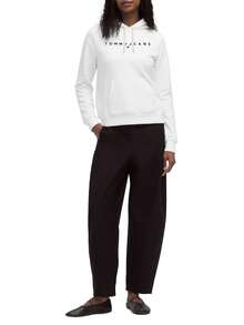 Tommy Hilfiger Women's Hoodie White - White - View 3