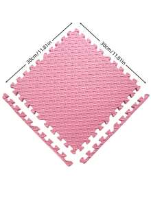 12-Pieces Foam Floor Mats, Interlocking Puzzle Tiles, Versatile For Indoor/Outdoor Use, Non-Slip, Waterproof, Easy To Clean, Suitable For Bedroom, Yoga, Gym, Sports, Fitness, Home Exercise