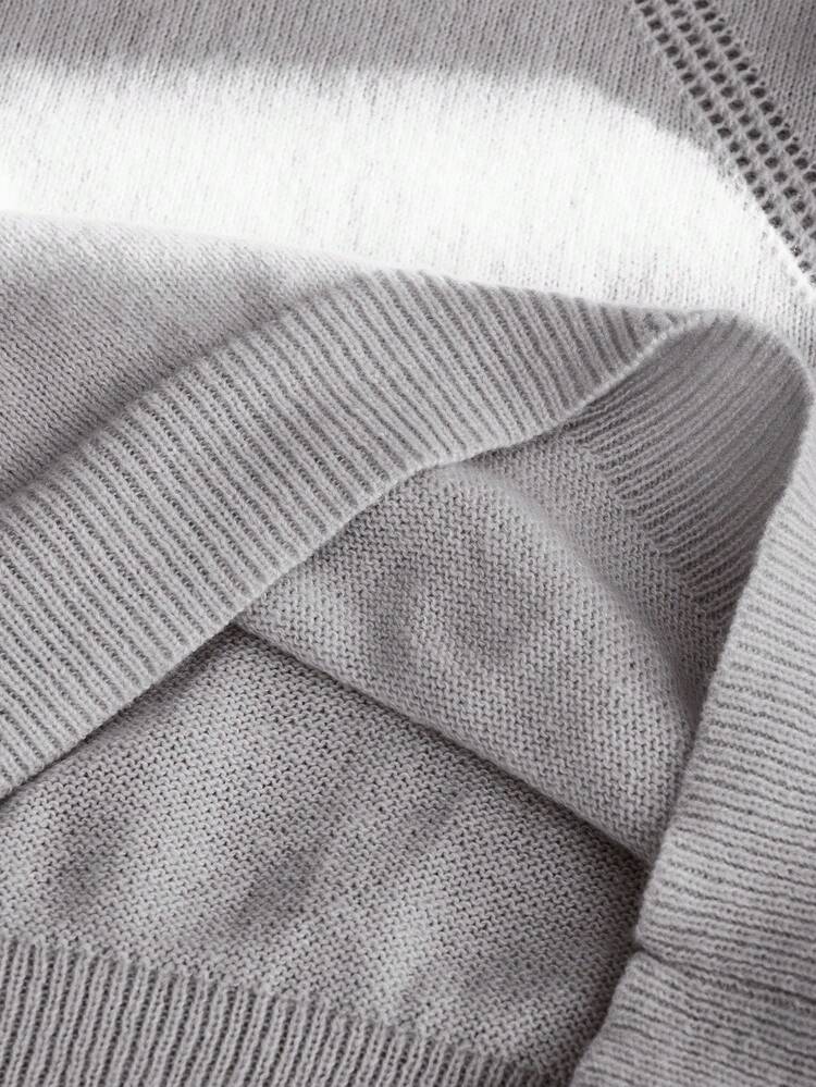 Valentine Women's Solid Color Casual Handmade 3D Floral Embroidered Knit Pullover Sweater, Suitable For Autumn, Winter, Formal, Party, Fashionable Occasions