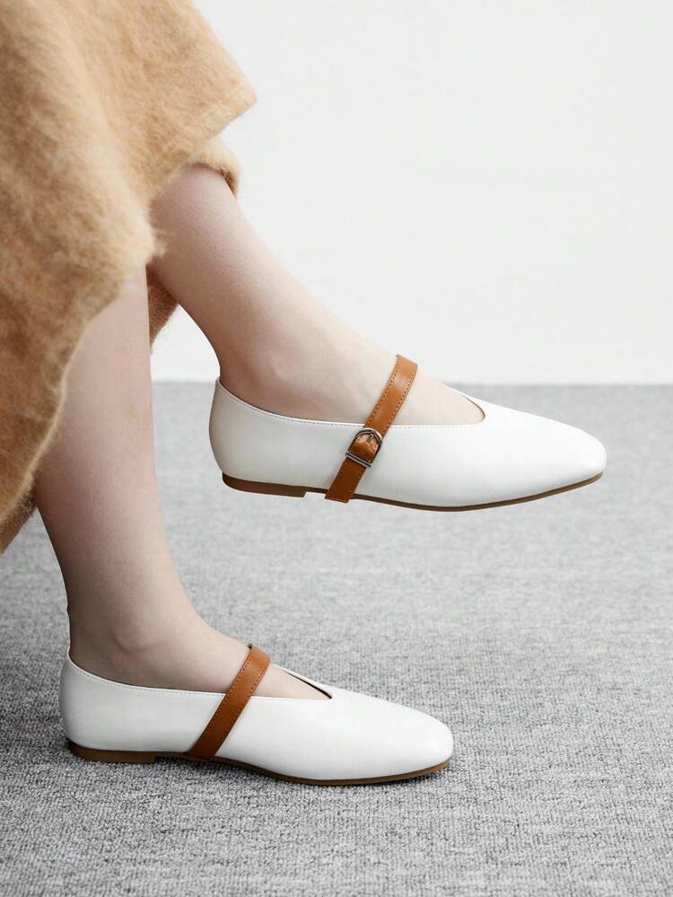 CUCCOO BIZCHIC Women's Casual Versatile Commuting Simple Flat Shoes For Christmas