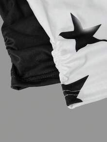 SHEIN ChillGRL 2 Stücke Grafik-Muster Langarm-Shirts für Tween Mädchen