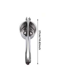 1pc Stainless Steel Potato Presser Masher Ricer - Effortlessly Press, Mash, And Rice Fruits And Foods