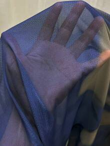 Maweii Vestido longo de manga comprida com ombro assimétrico, plissado, semitransparente e digital, para mulheres plus size, ideal para primavera/outono/inverno